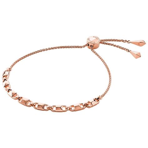 michael kors rose gold link bracelet|Michael Kors bracelet sale.